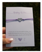 Woodside Home Living - Thinking Of You Keepsake Letterbox Bracelet 