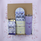 Daughter Purple Drinks Bottle & Pamper Gift Treat Box
