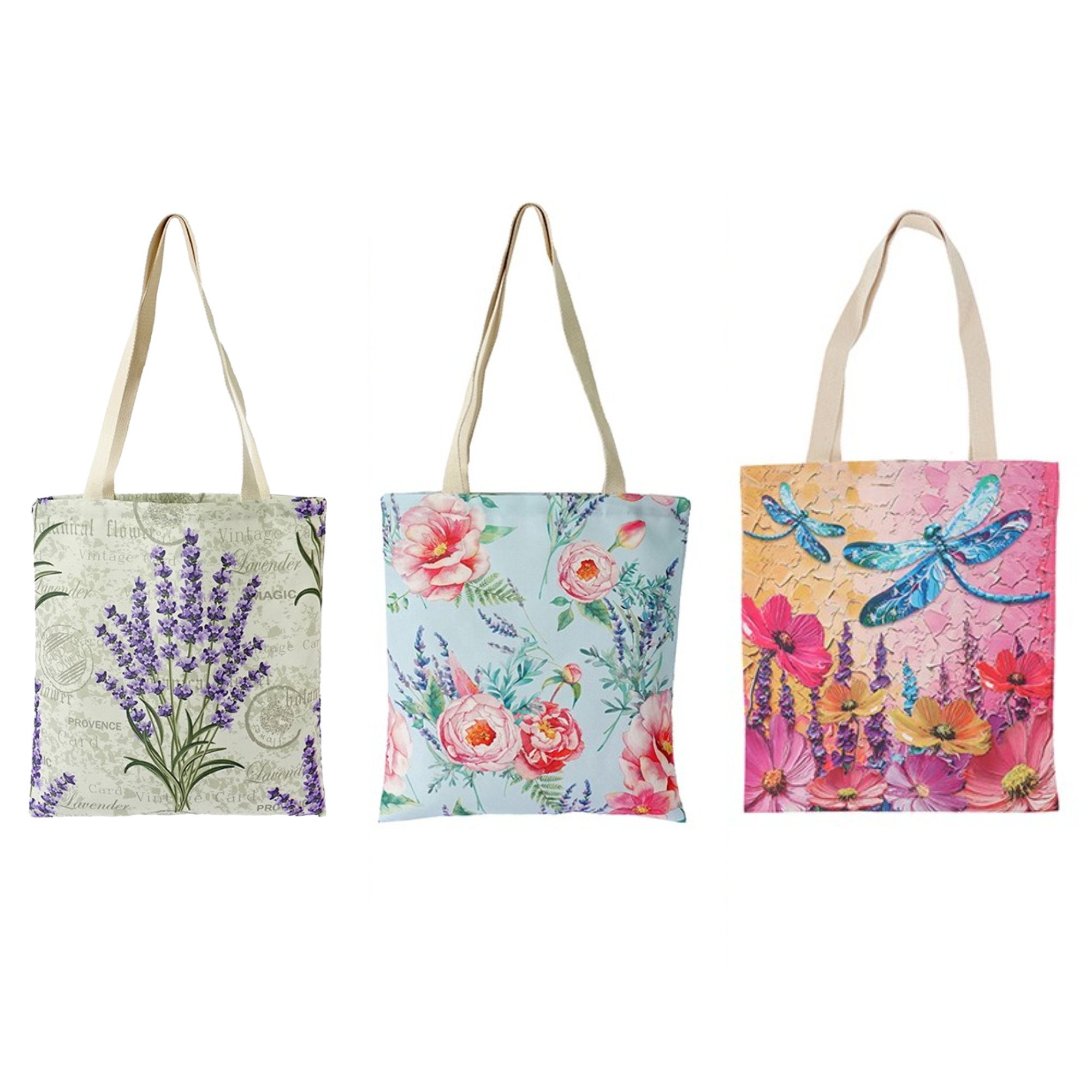 Floral Totes Bags - Various Designs