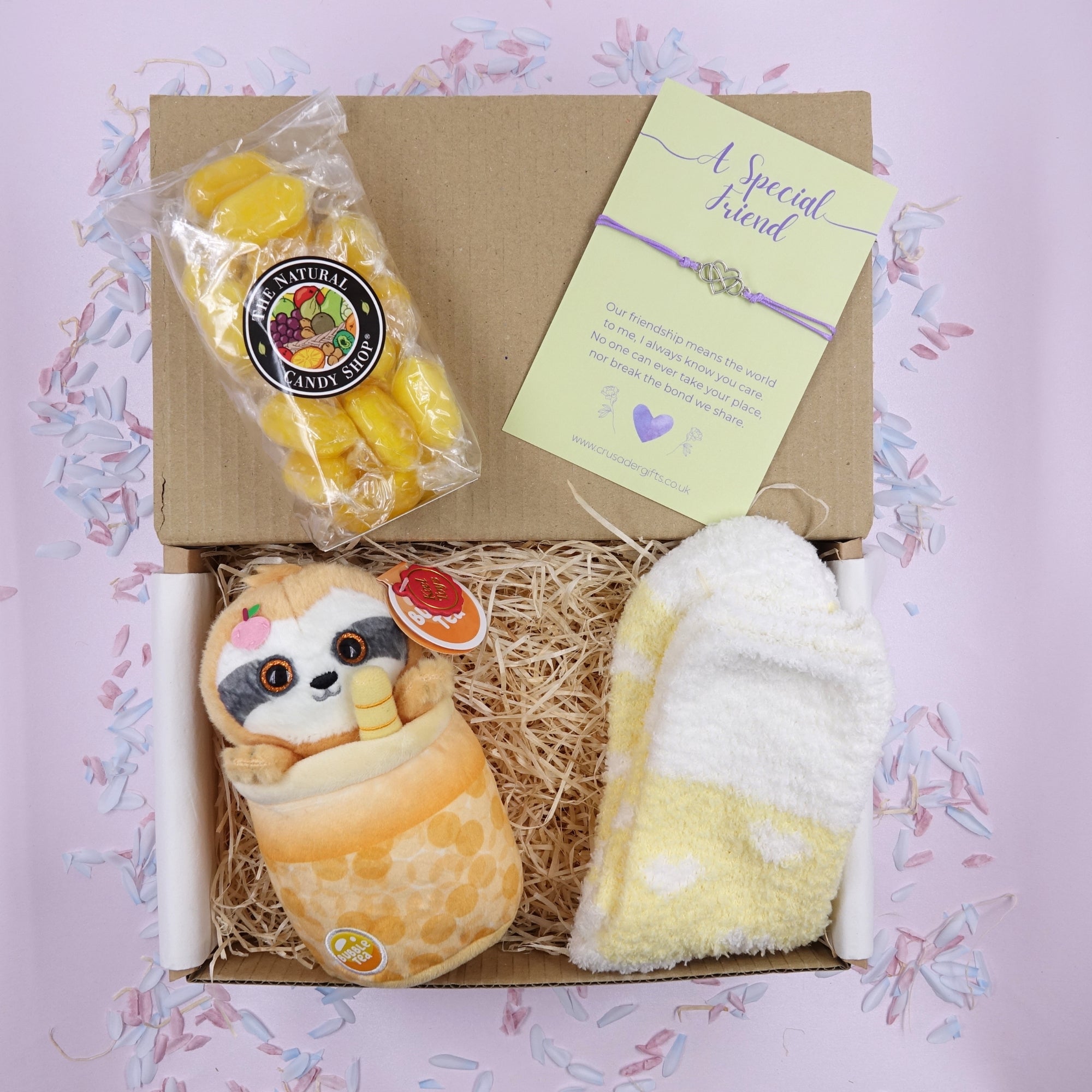 Special Friend Sweets & Cosy Socks Gift Treat Box