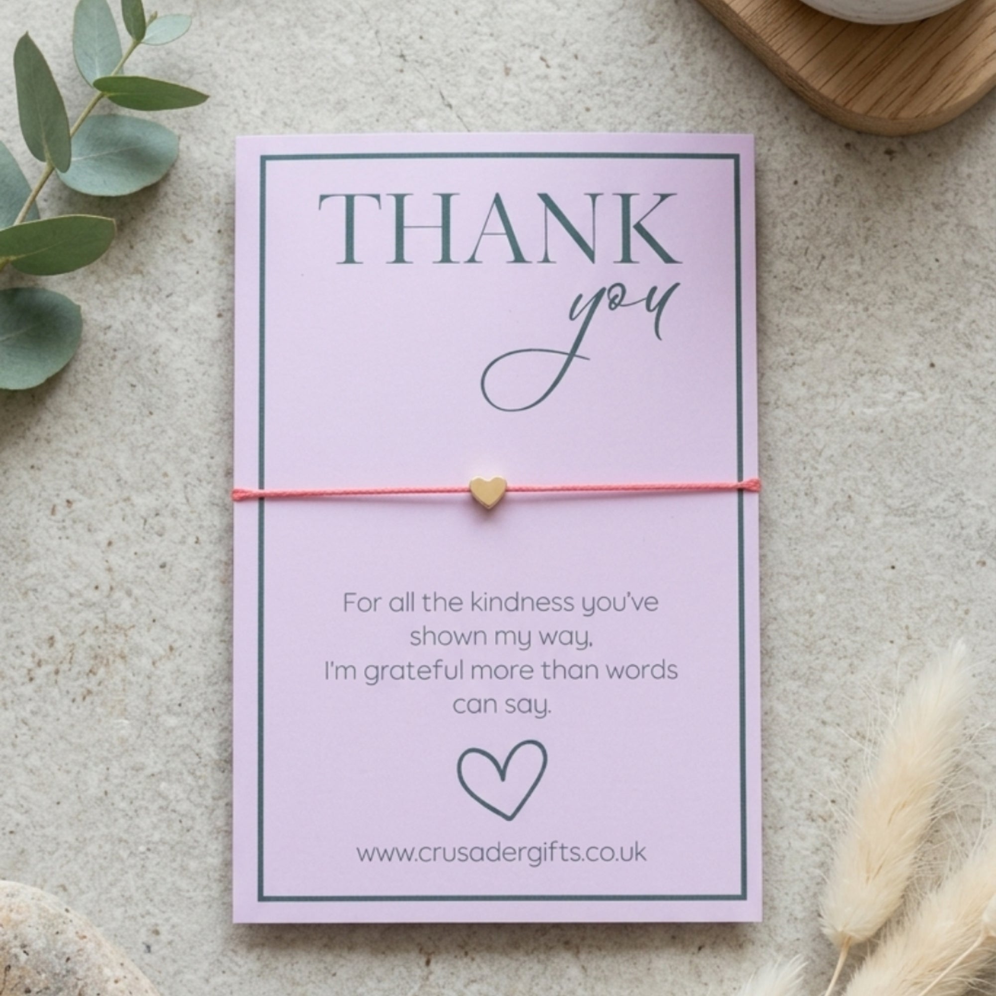 Thank You Sweet Treat Keepsake Letterbox Friendly Treat Box - Bracelet