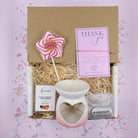 Thank You Pink Home Fragrance Wax Melt Burner Treat Box