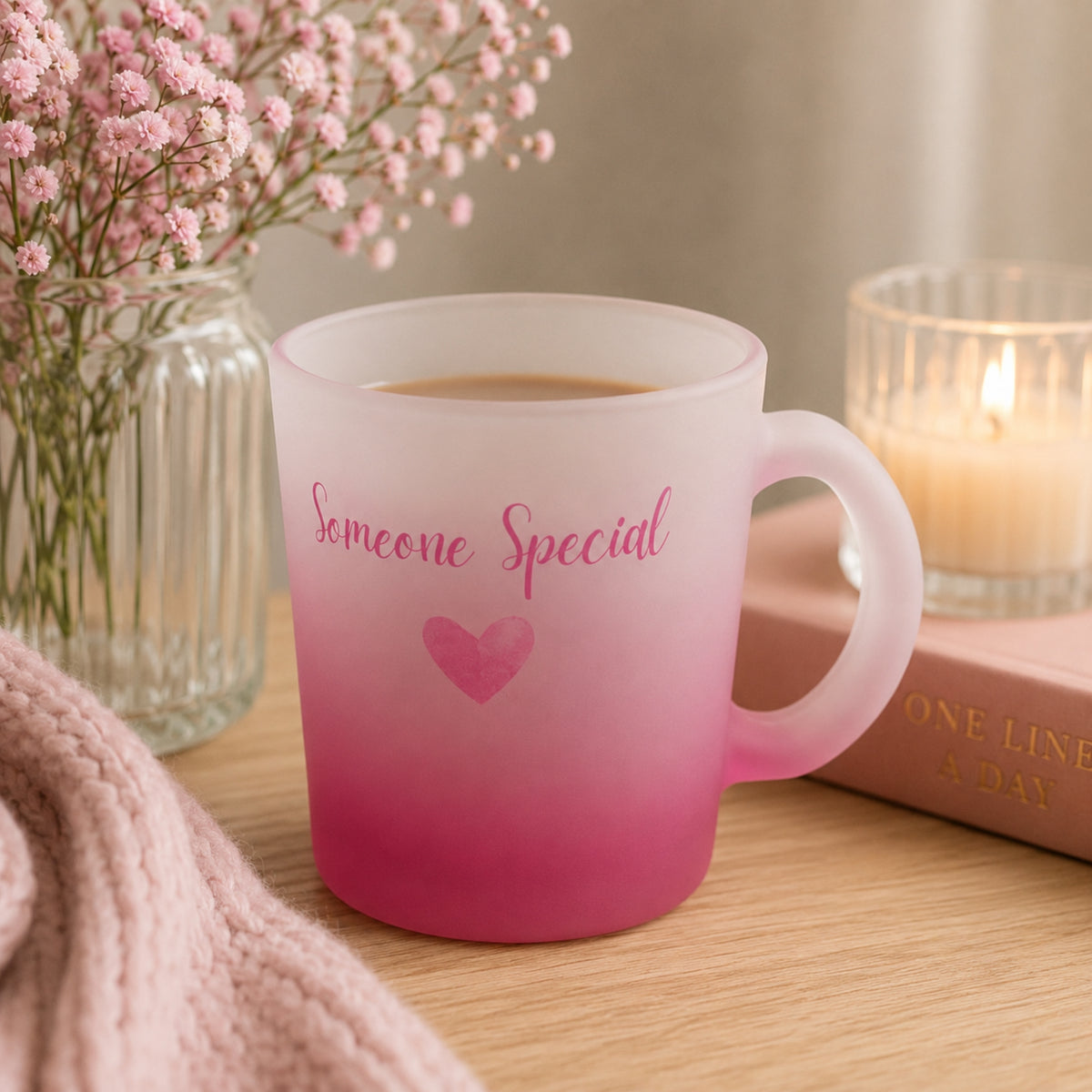 Someone Special Pink Ombre Mug