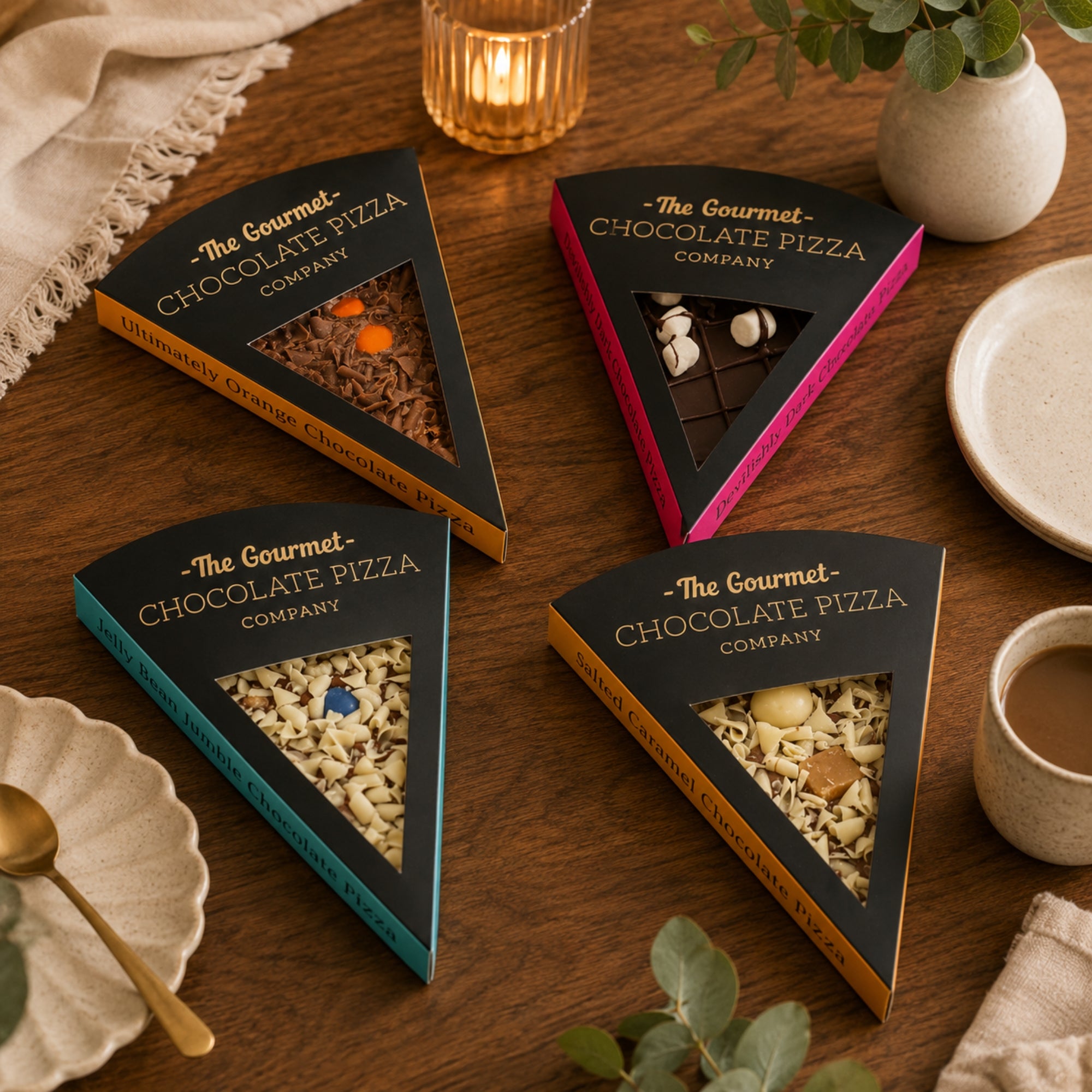 Chocolate Pizza Delight Treat Box