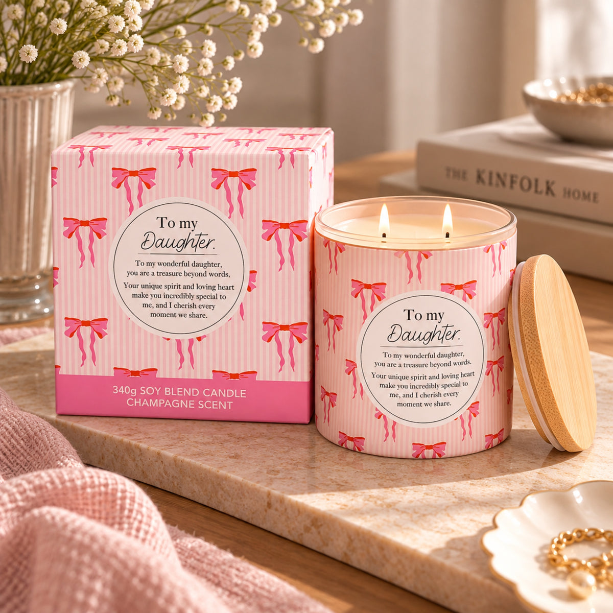 To my Daughter Candle