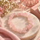 Pink Rose Quartz Bracelet