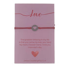 Woodside Home Living - Love Red Heart Keepsake Letterbox Bracelet 