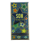 Luxury Milk Chocolate Greetings Bar - Son