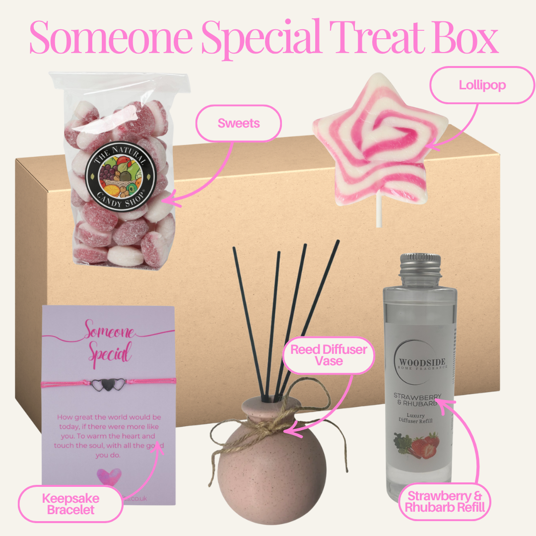 Someone Special Home Fragrance Strawberry Gift Treat Box - Labelled
