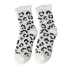 Fluffy Cosy Socks Animal Print Design One Size - Various Colours
