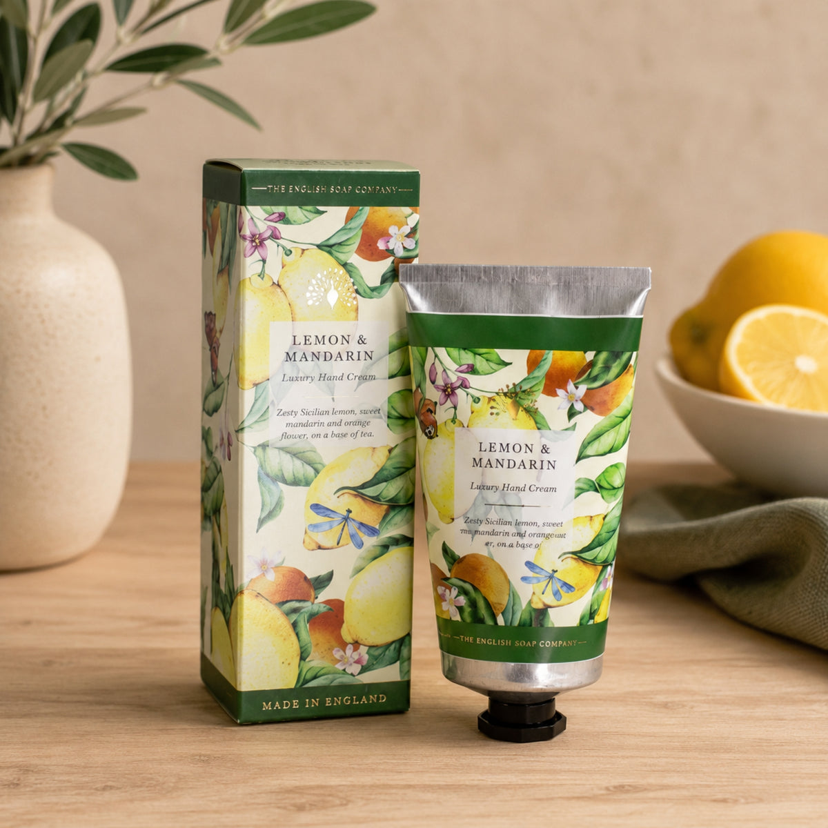 Grateful For You - Citrus Self Care Treat Box - Hand Cream