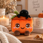Pumpkin Pie with Spider Plush Toy