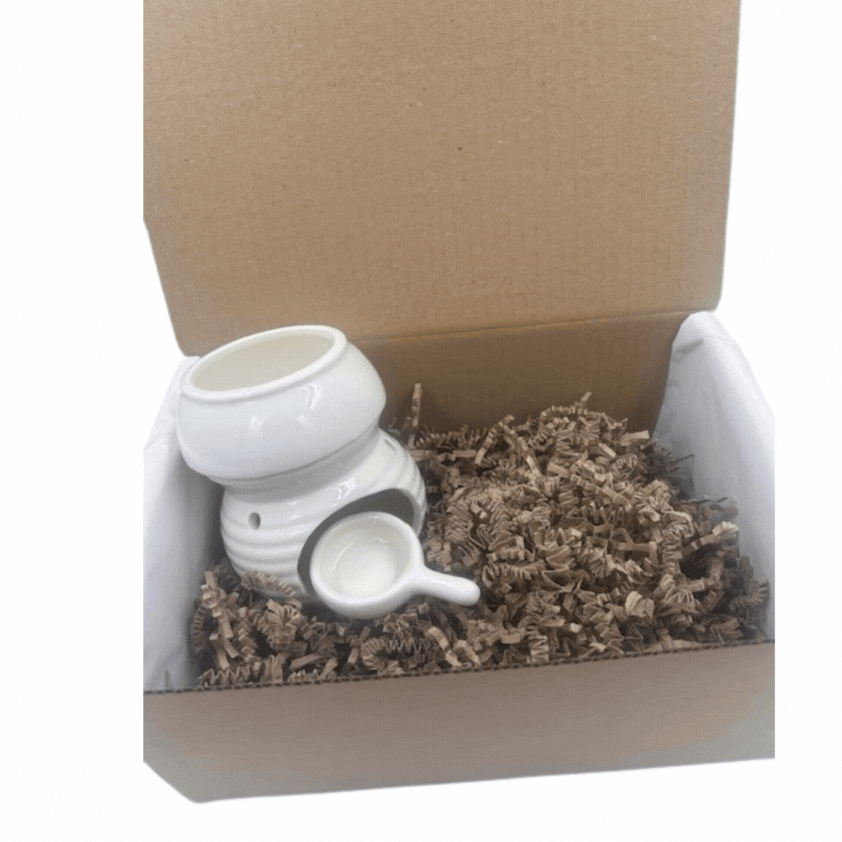 Daughter - Lavender Home Fragrance Candle & Burner Treat Box Hamper - Wax Melt Burner