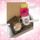 Mum Treat Box W/ Mug Socks & Chocolate Pizza Treats - Labelled