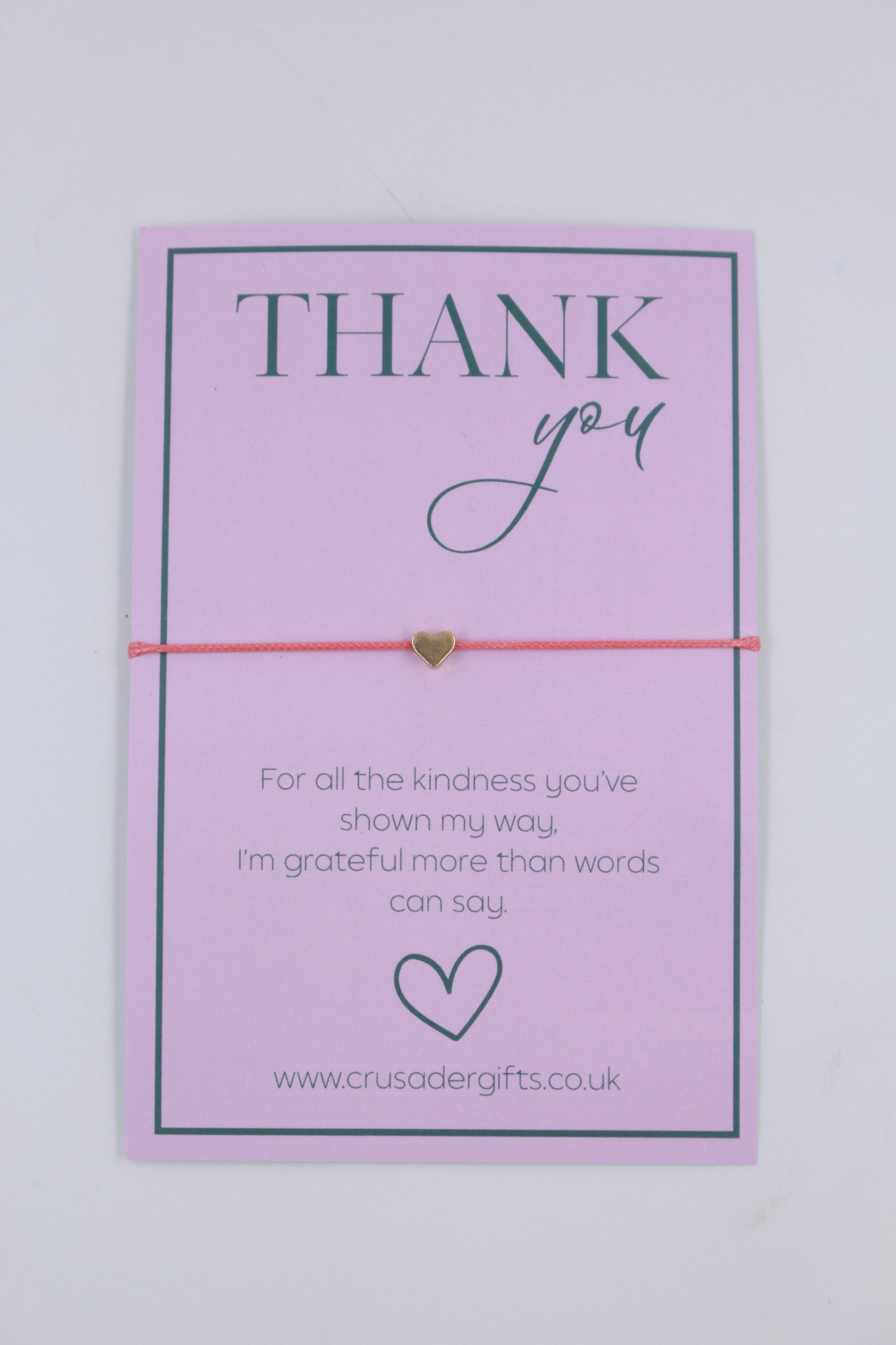 Woodside Home Living Keepsake Letterbox Bracelet - Appreciation Collection