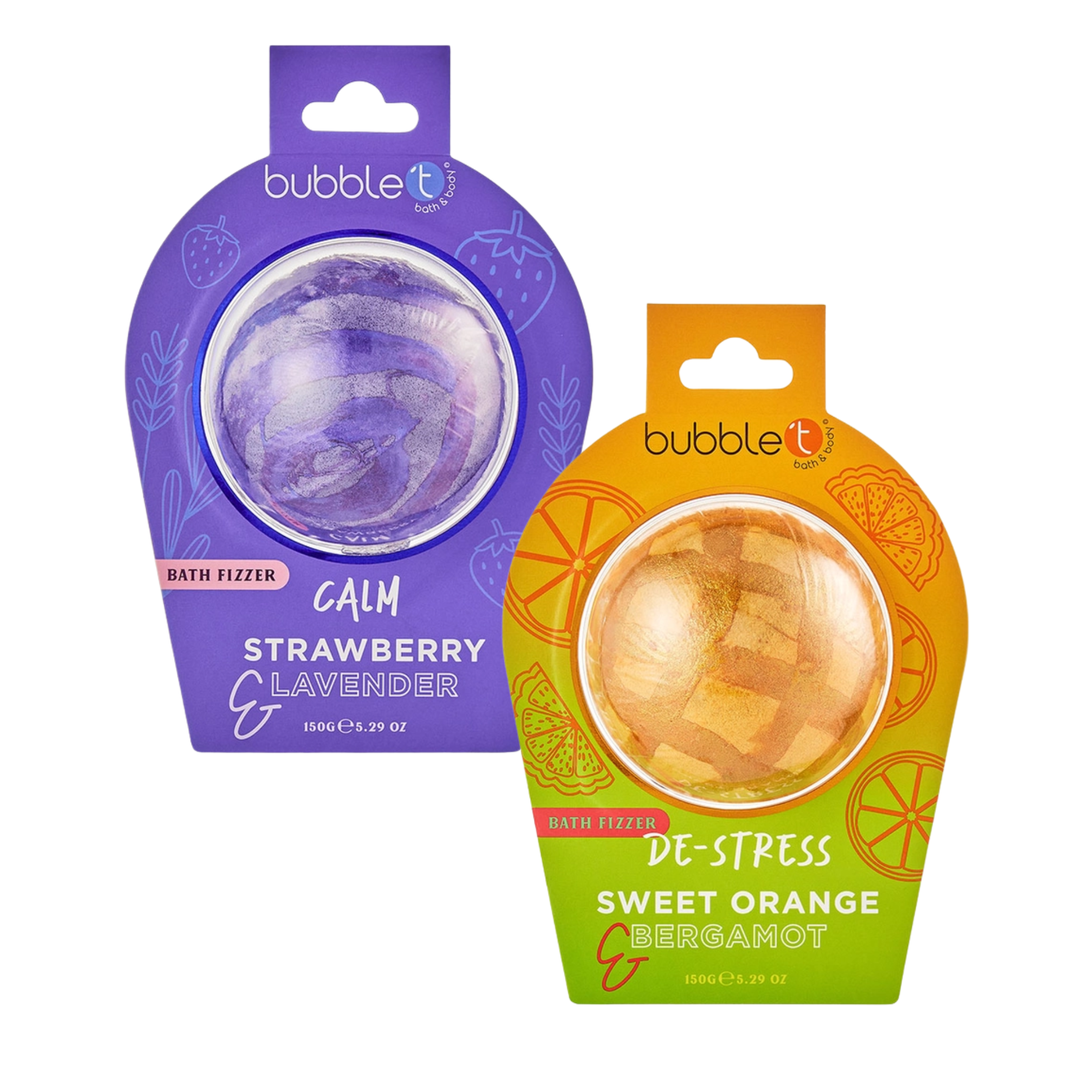 Bubble T - Bath Bomb Fizzer - Various Fragrances Available