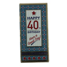Luxury Milk Chocolate Greetings Bar - Various Birthday Celebrations
