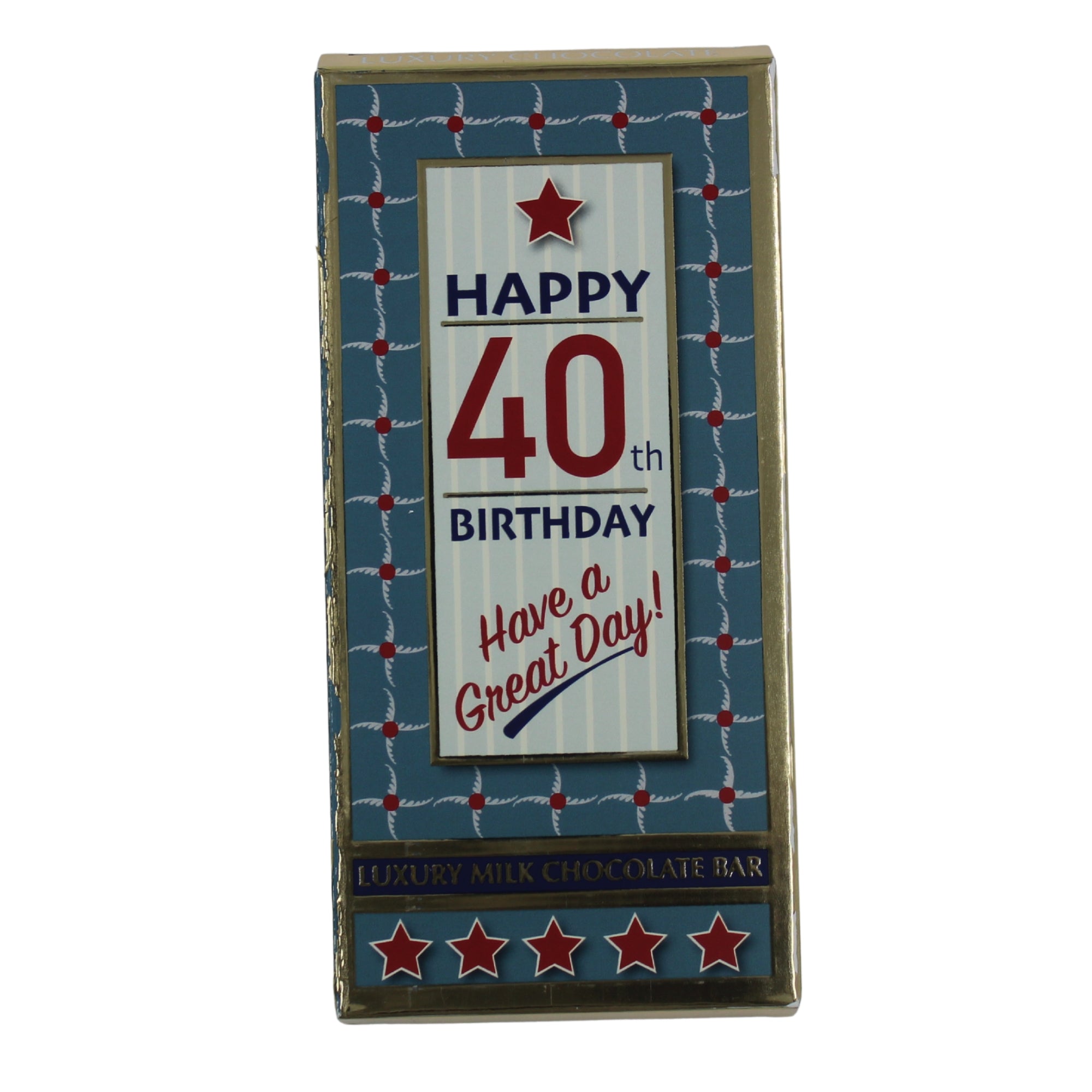 Luxury Milk Chocolate Greetings Bar - Various Birthday Celebrations