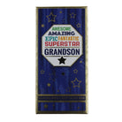 Luxury Milk Chocolate Greetings Bar - Grandson